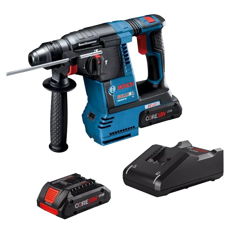 cordless-rotary-hammer-18V-bulldog-gbh18v-26k25-CORE18V-GBA18V40-kit