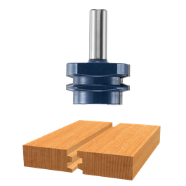 Carbide-Tipped Reversible Glue-Joint Bit