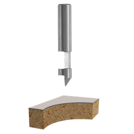 Solid Carbide Hole and Flush Trim Bit