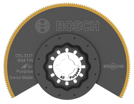 Lames segments bi-métal pour outils oscillants multifonctions Starlock®