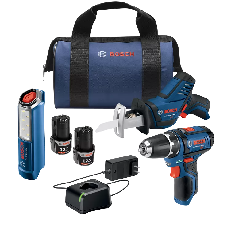 Bosch-12V-Max-3-Tool-Combo-Kit-with-3-8-Inch-Drill-Driver-Pocket-Reciprocating-Saw-LED Worklight-GXL12V-310B22