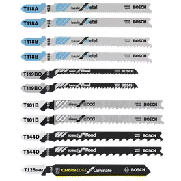 Sets de lames de scie sauteuse à accroche en T