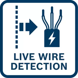 Detects live wires.