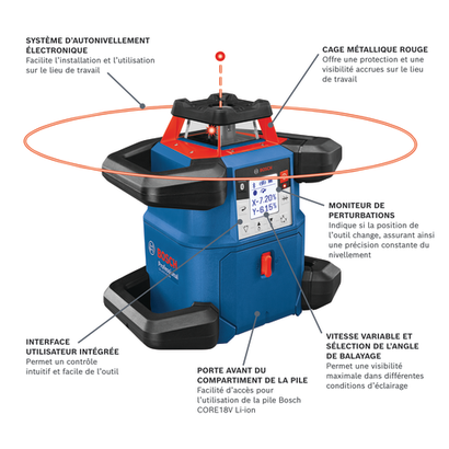 Rotary-Laser-18V-Revolve-GRL4000-80CHV-Bosch-walkaround-FR