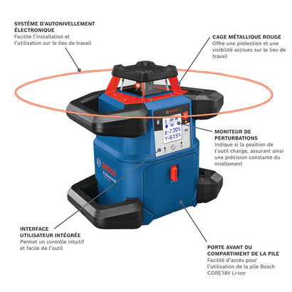 Rotary-Laser-18V-Revolve-GRL4000-80CH-Bosch-walkaround-FR