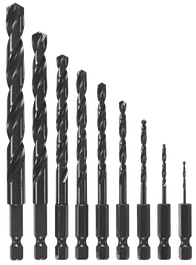 Impact Tough™ Black Oxide Drill Bit Sets