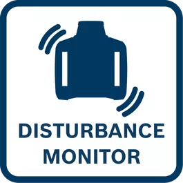 Disturbance monitor function gives an alarm if tool is moved to ensure accuracy is maintained.