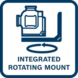 Integrated multipurpose laser mount with fine adjustment that pivots around point.