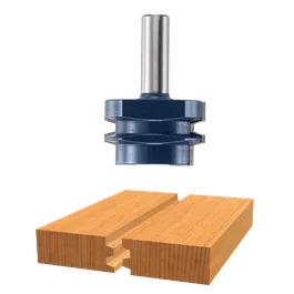 Carbide-Tipped Reversible Glue-Joint Bit