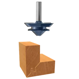 Carbide-Tipped Lock Miter Bit