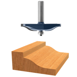 Carbide-Tipped Ogee Raised Panel Bits