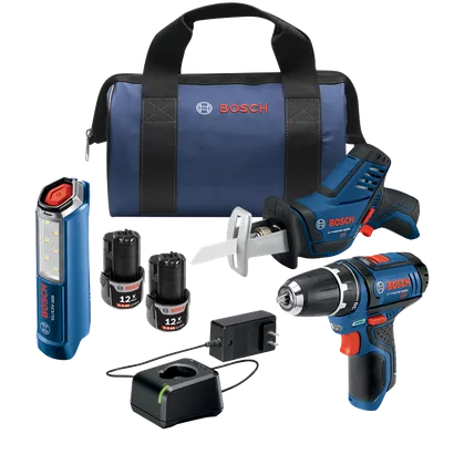 Bosch-12V-Max-3-Tool-Combo-Kit-with-3-8-Inch-Drill-Driver-Pocket-Reciprocating-Saw-LED Worklight-GXL12V-310B22