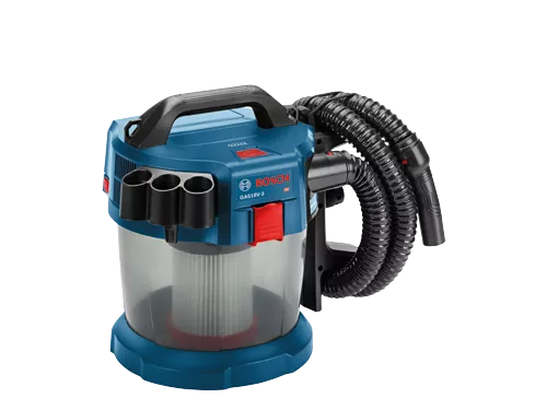 18V 2.6-Gallon Wet/Dry Vacuum Cleaner with HEPA Filter GAS18V-3 HighHero-Hose