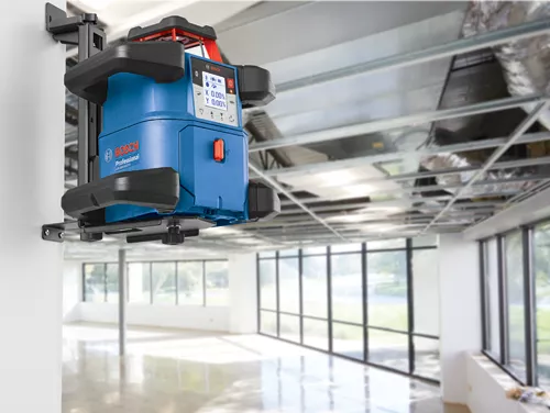 18V Self-Leveling Connected Rotary Laser Kit-GRL4000-80CHVK-Drop Ceiling