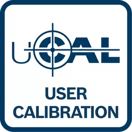 User calibration for fast and easy calibration and precise work.