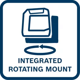 Versatile mounting solution with seamless rotation and stability for easy positioning and adjustment of lasers.