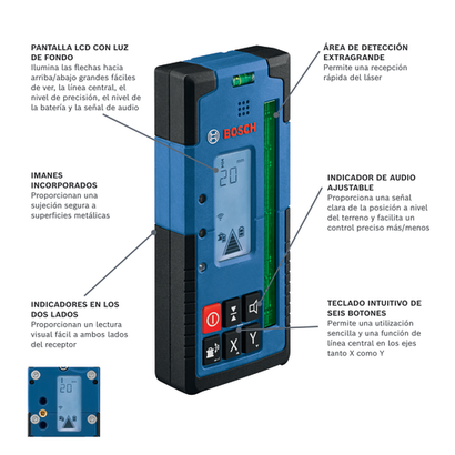 Green-Rotary-Laser-Receiver-LR40G-Bosch-walkaround-ES