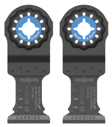 Starlock Oscillating Multi Tool Carbide Plunge Cut Blades Bosch