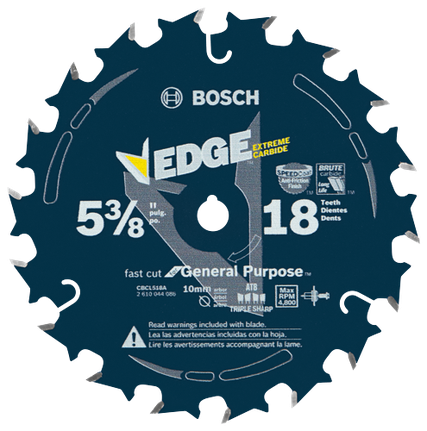 Edge General Purpose Circular Saw Blades Bosch Professional