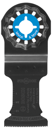 Starlock Oscillating Multi Tool Curved Tec Carbide Extreme Plunge