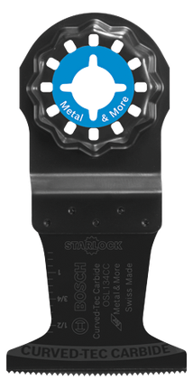 Starlock Oscillating Multi Tool Curved Tec Carbide Extreme Plunge