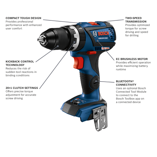 GSB18V 535CN 18V Hammer Drill Drivers