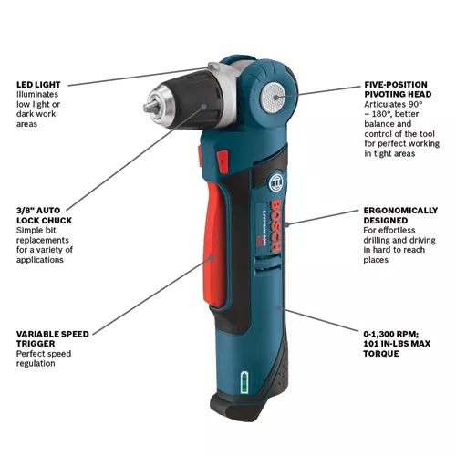 Cordless Right Angle Drills