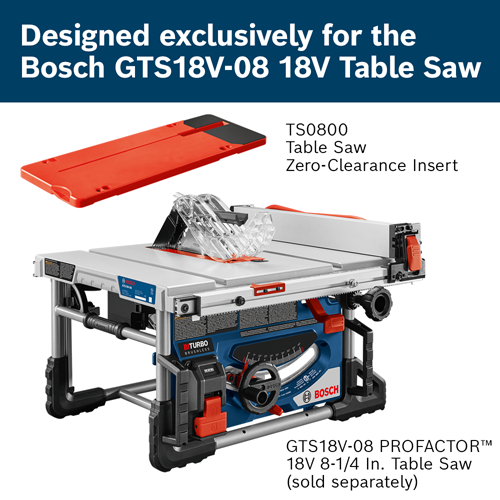 TS0800 Table Saw Attachments