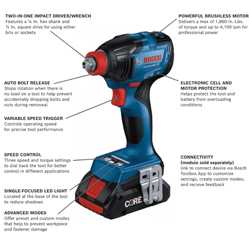 Bosch advanced impact 18v sale