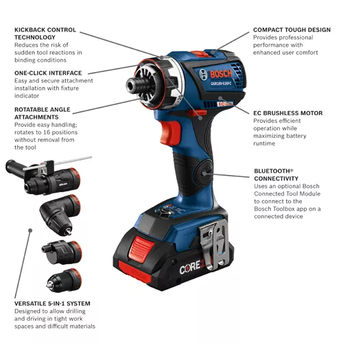 GSR18V 535FCB15 18V Drill Drivers