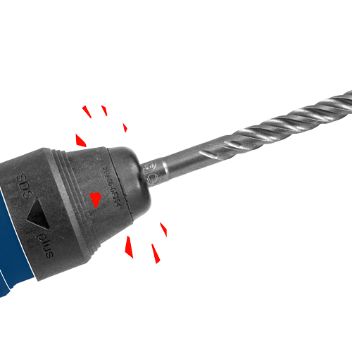 SDS max SpeedX Rotary Hammer Bits Bosch Professional