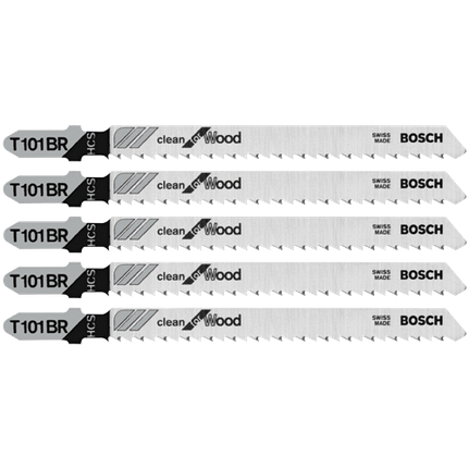 T Shank Jig Saw Blades Basic for Wood Bosch Professional