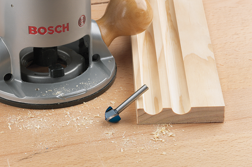 Carbide-Tipped V-Groove Bits - Bosch Professional