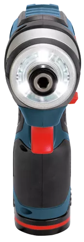 Bosch - Kit de Atornillador hexagonal PS41-2A 12V Max 1/4 con 2 baterías,  cargador y estuche, azul