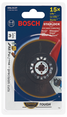 Starlock® Oscillating Multi Tool Bi Metal Segmented Saw Blades Bosch Professional 4828