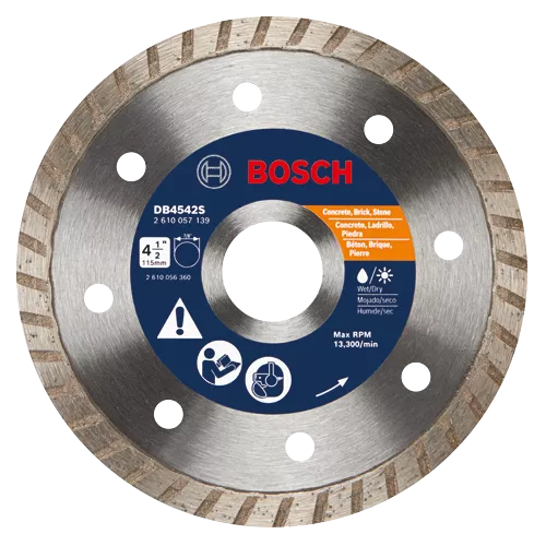 Standard Turbo Rim Diamond Abrasive Blades - Bosch Professional