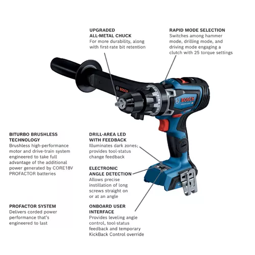 GSB18V 1330CN Cordless Hammer Drill Drivers