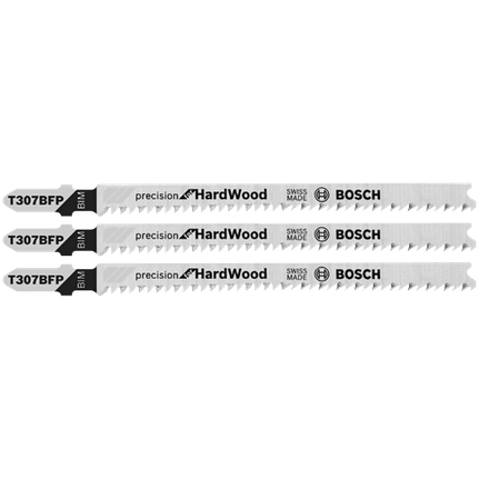 T Shank Jig Saw Blades Basic for Wood Bosch Professional