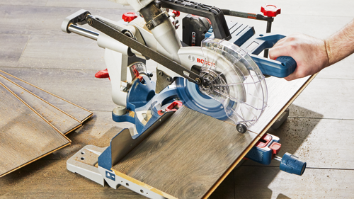 Bosch Profactor 7-1/4-in 18-volt Sliding Compound Cordless Miter Saw in the  Miter Saws department at