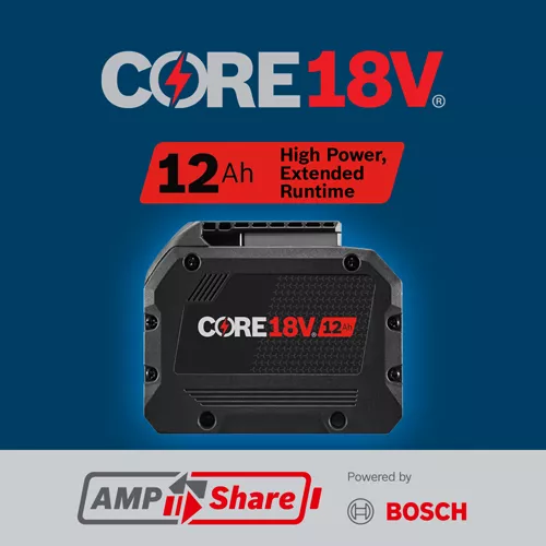 1600A016GU Batería de iones de litio Bosch ProCORE 18V 12,0 Ah