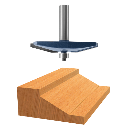 Carbide-Tipped Traditional Raised Panel Bits - Bosch Professional