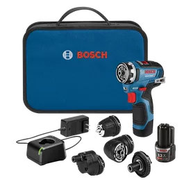 BOSCH Kit combinado de taladro/destornillador inalámbrico y  destornillador de impacto de 12 V máx. con accesorios : Herramientas y  Mejoras del Hogar