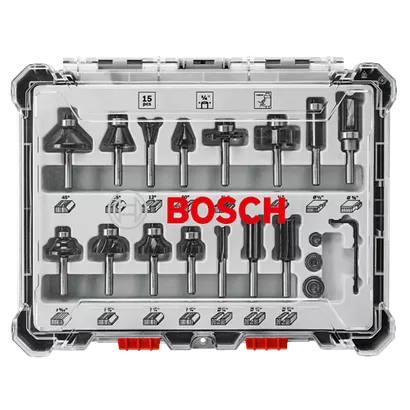 Juegos de brocas multiuso para rebajadoras - Bosch Professional